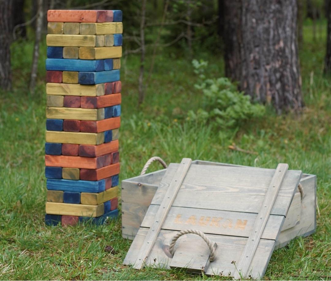 Jenga XXL (su užduotimis)