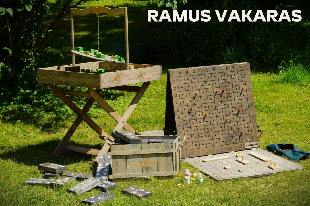Lauko ir vidaus žaidimai, rinkinys RAMUS VAKARAS