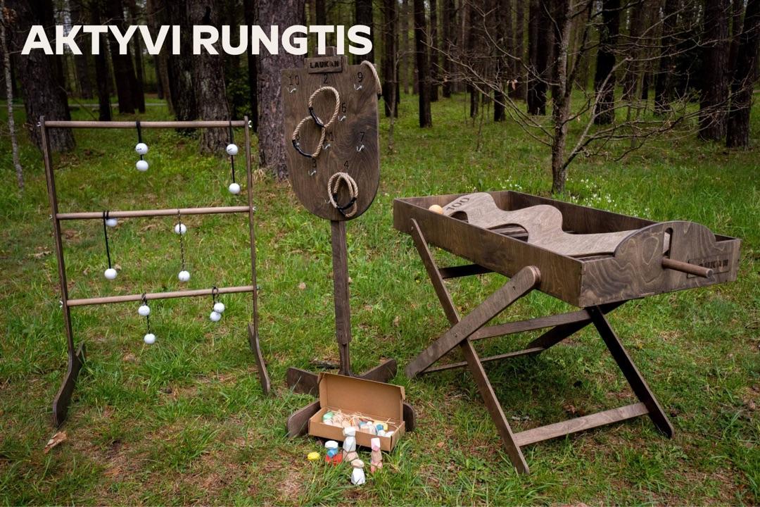 Lauko ir vidaus žaidimai, rinkinys AKTYVI RUNGTIS